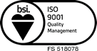 BSI Assurance Mark ISO9001:2015