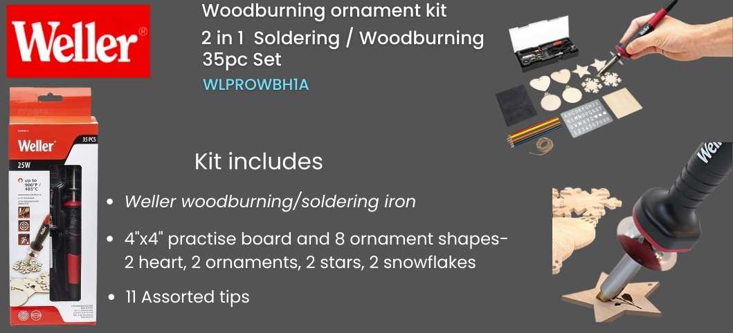 Woodburning Ornament Kit