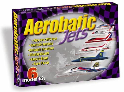 AEROBATIC JETS FOAM GLIDERS SKYRACERS