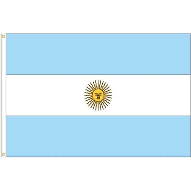 ARGENTINA SOUVENIR FLAG 3 X 5FT 