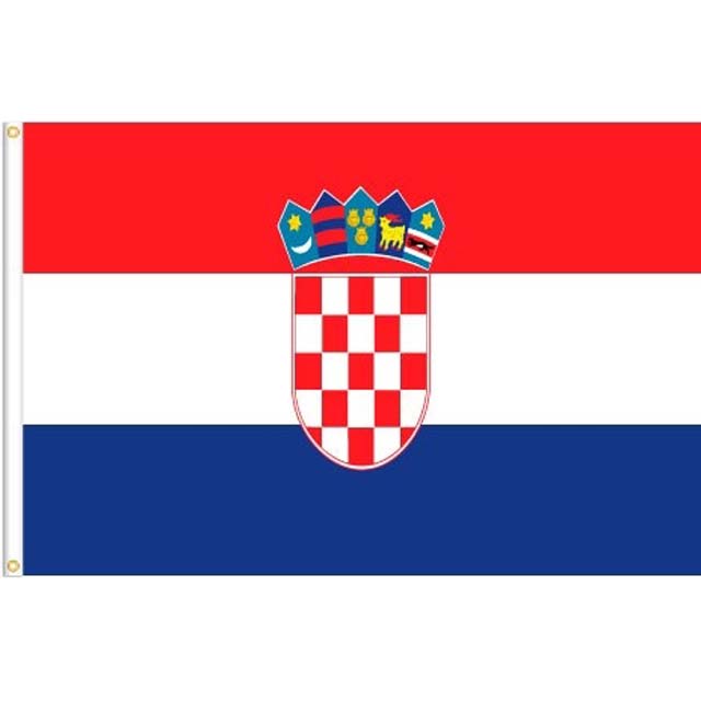 CROATIA SOUVENIR FLAG 3 X 5 FT 