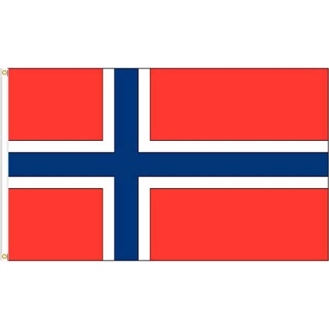 NORWAY SOUVENIR FLAG 3 X 5 FT 