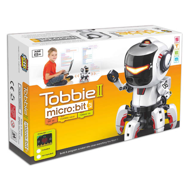 TOBBIE II BBC MICRO:BIT CODING ROBOT