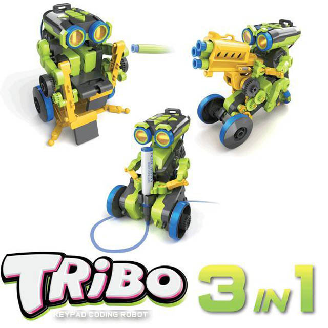 TRIBO 3-IN-1 KEYPAD CODING ROBOT 