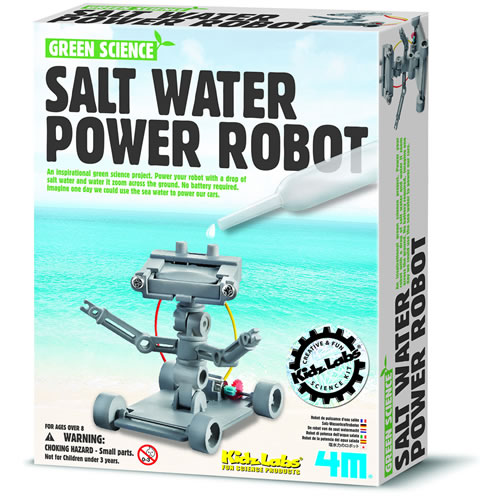 SALT WATER POWERED ROBOT 