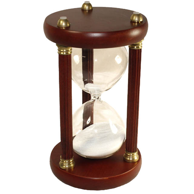GLASS SAND TIMER-30 MINUTES 