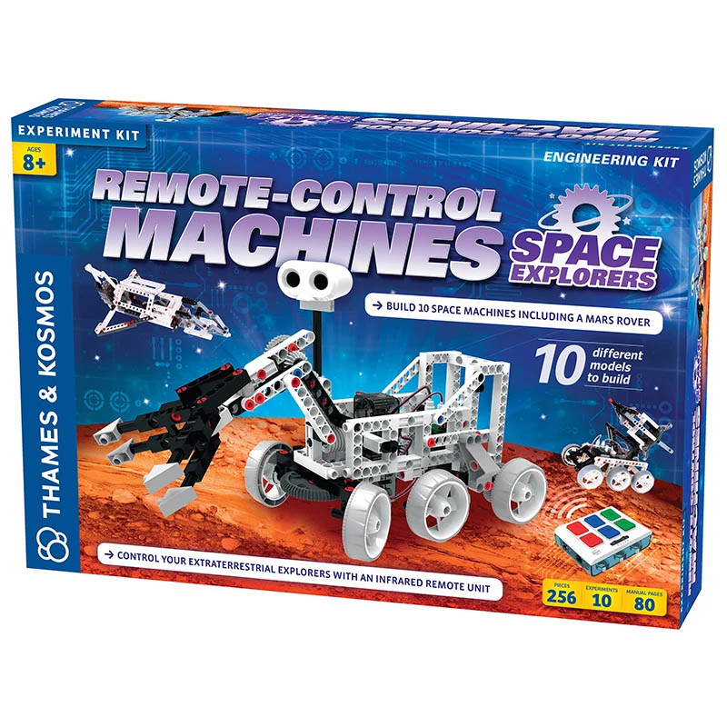 REMOTE CONTROL MACHINES SPACE EXPLORERS EXPERIMENT KIT