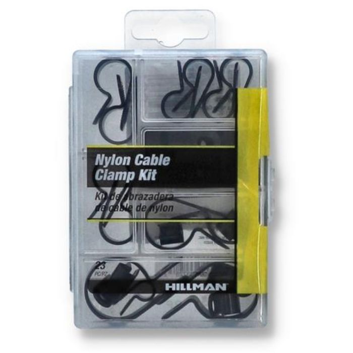 CABLE CLAMP NYLON BLACK RND SCMT 