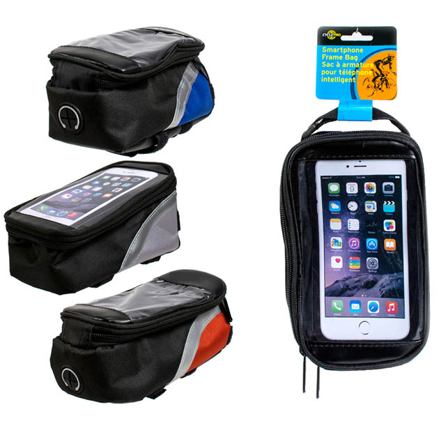 SMARTPHONE FRAME BAG FOR CYCLIST ASSORTED COLORS