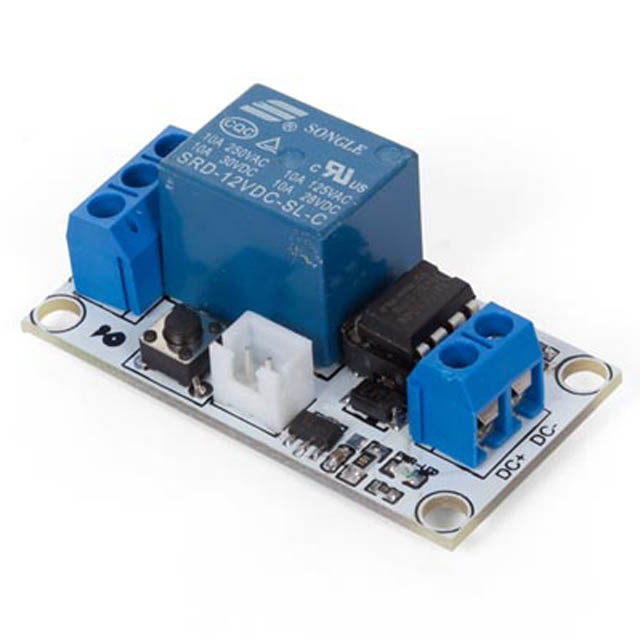 RELAY MODULE 1 CHANNEL W/TOUCH BISTABLE SWITCH 12V