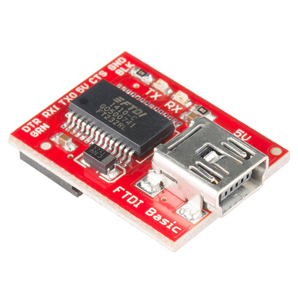 FTDI BREAKOUT BOARD WITH 5V COMPATIBLE WITH ARDUINO
