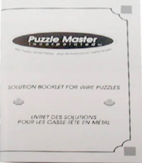 SOLUTION BOOK 4 PUZZLE MASTER 