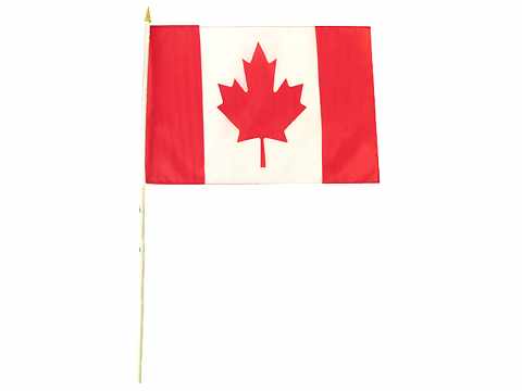 CANADA SOUVENIR FLAG 18X12INCH 
