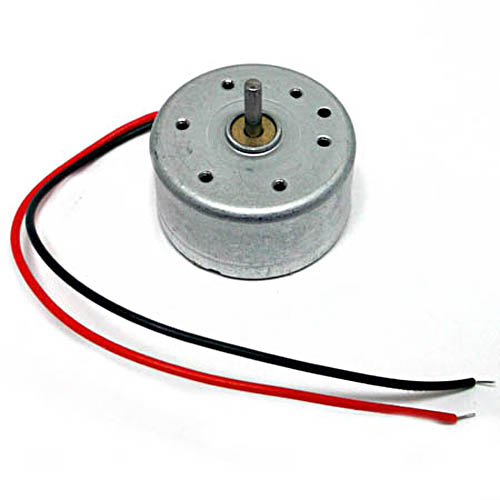 MOTOR DC 0.7-5VOLTS 2200RPM 2MM SHAFT 2.8G/CM TORQUE