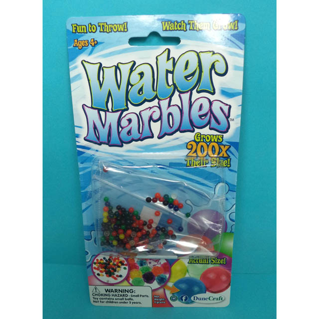 WATER MARBLES GROWS 200X THEIR SIZE