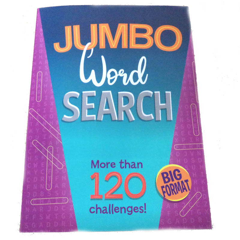 WORD SEARCH JUMBO MORE THAN 120 CHALLENGES