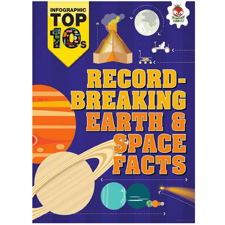 RECORD BREAKING EARTH AND SPACE FACTS INFOGRAPHIC