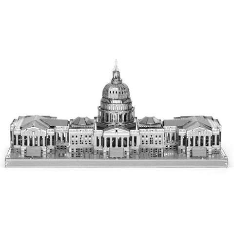 UNITED STATES CAPITOL 3D LASER CUT MODEL 2SHEETS