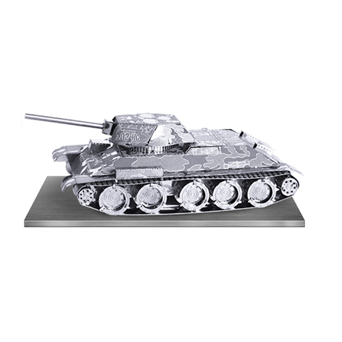 T-34 TANK.. 3D LASER CUT MODEL 2SHEETS