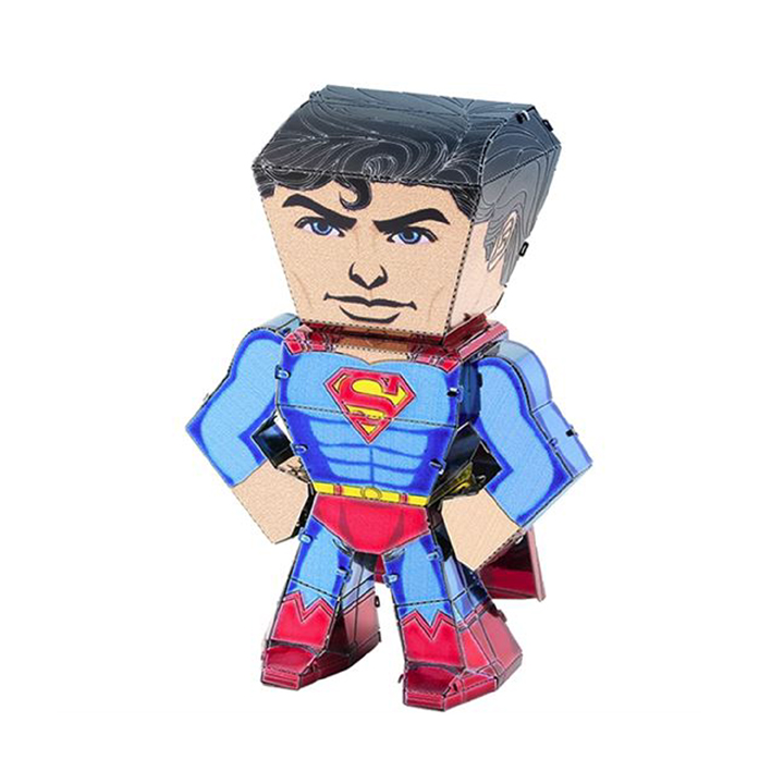 LEGENDS-SUPER MAN METAL EARTH 3D LASER CUT MODEL