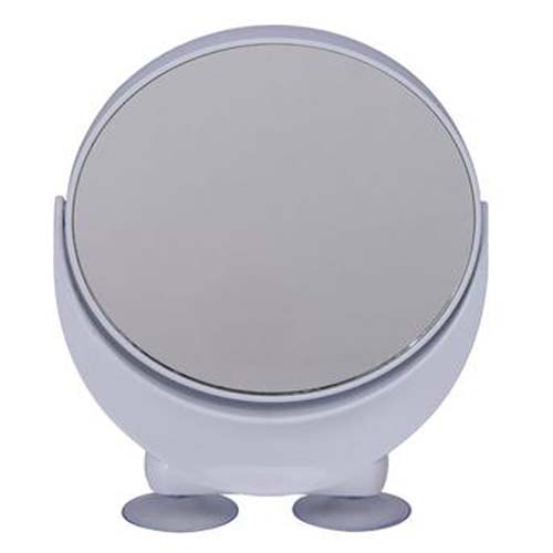 MIRROR MAGNIFYING DOUBLE SIDED 5X 10X ASSORTED COLORS