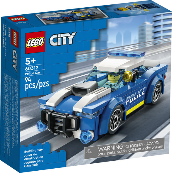 POLICE CAR-CITY 94PCS/BOX BUILDING TOY