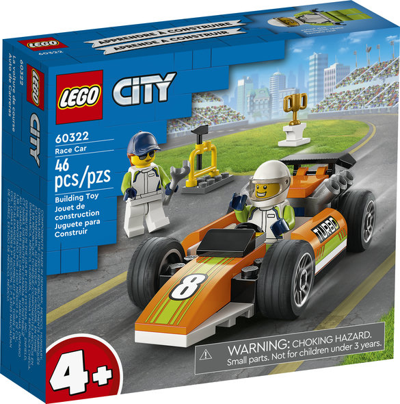 RACE CAR-CITY 46PCS/BOX BUILDING TOY