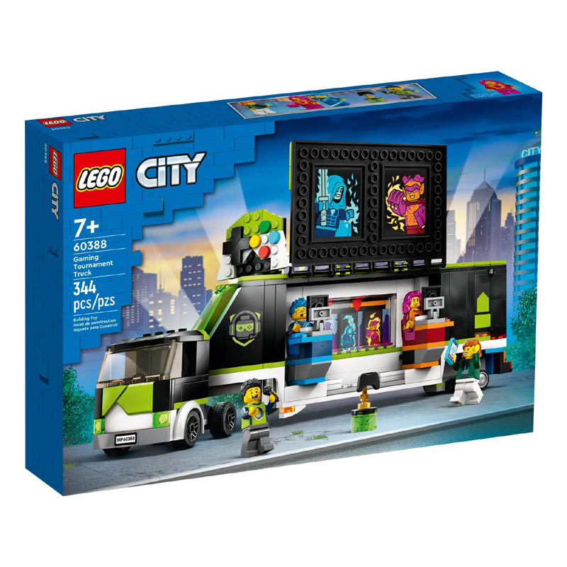 GAMING TOURNAMENT TRUCK-LEGO CITY 344PCS/PACK