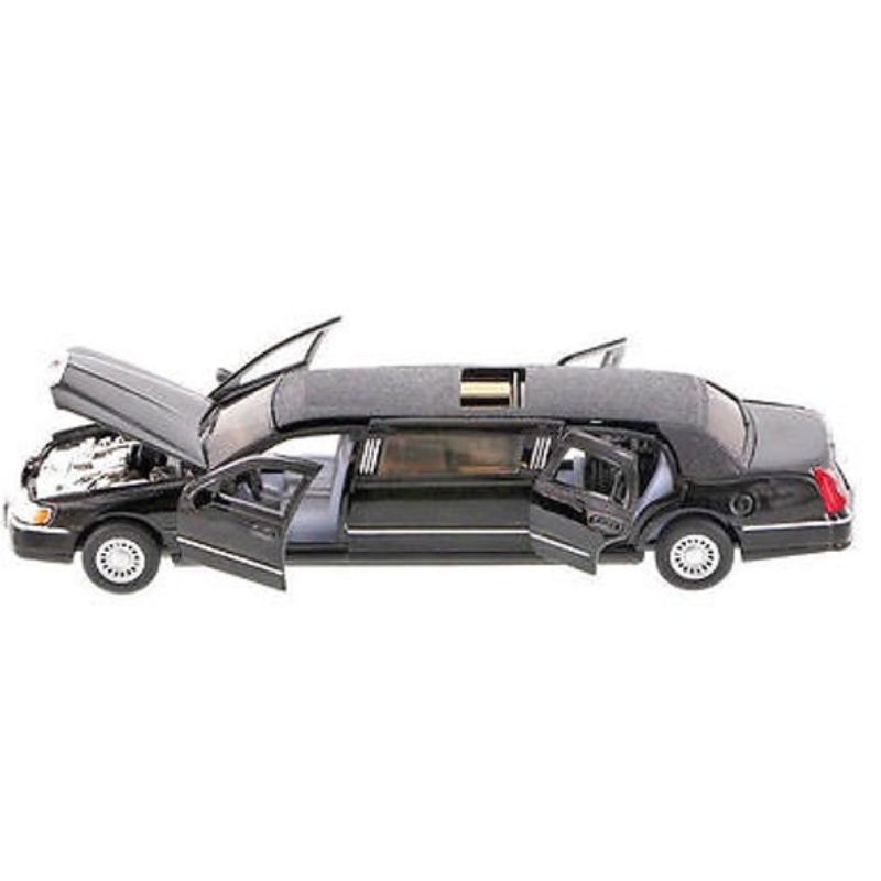 LINCOLN TOWN CAR LIMO 7IN PULLBACK KT7001 ASSORTED COLORS