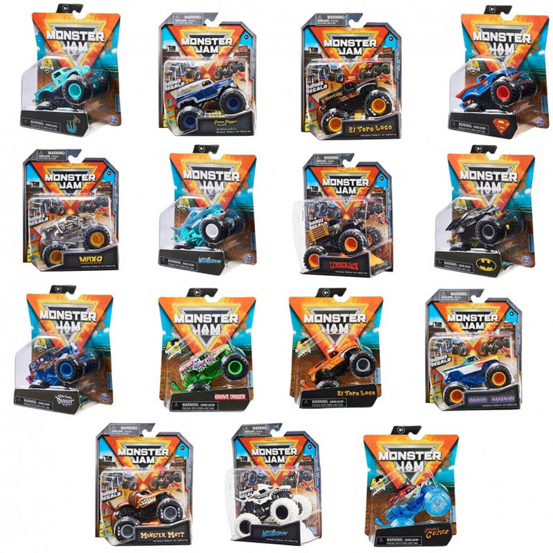 TRUCK MONSTER JAM 1:64 SCALE ASSORTED STYLES