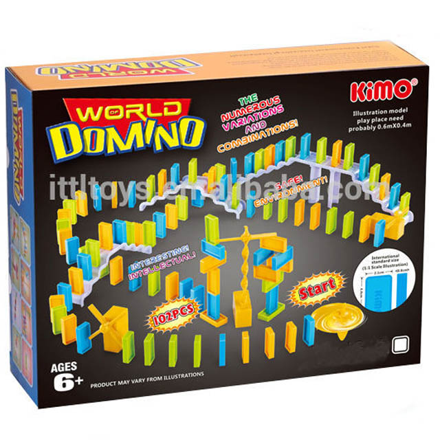 WORLD DOMINO PLAY SET 102PCS/SET