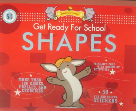 GET READY FOR SCHOOL-SHAPES ACTIVITY BOOK