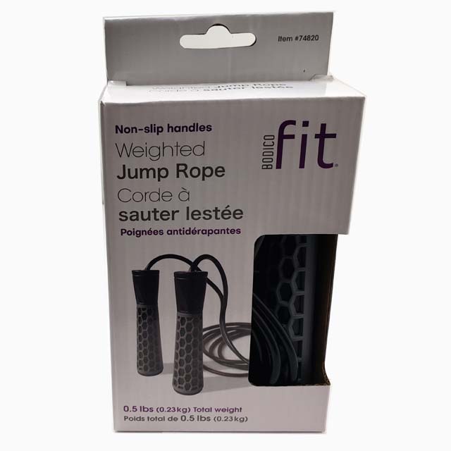 JUMP ROPE PVC 9FT NON-SLIP TANGLE FREE HANDLES