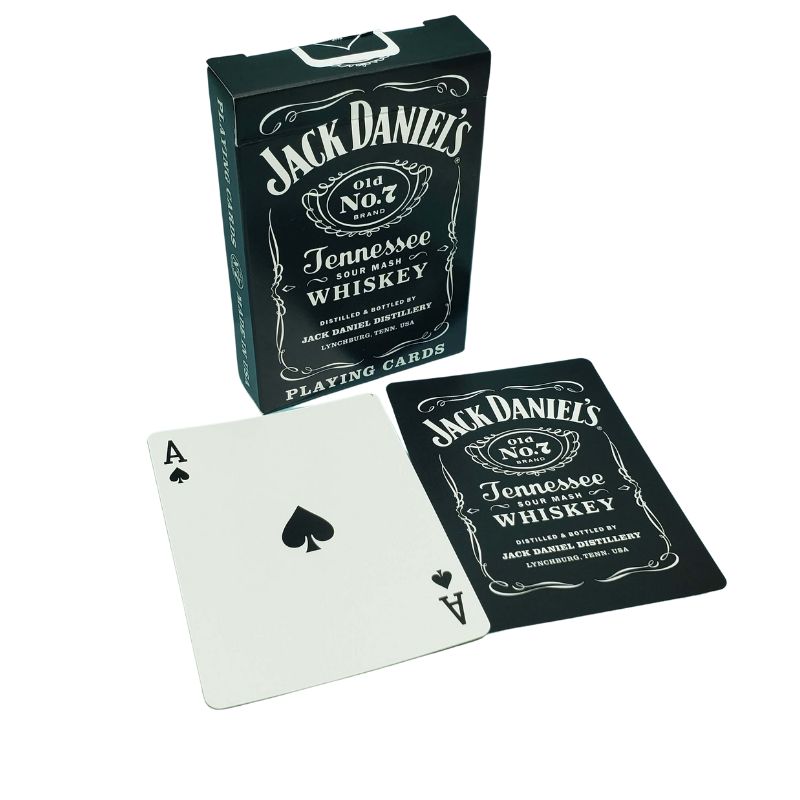 PLAYING CARDS JACK DANIELS TENNESSEE SOUR MASH WHISKEY