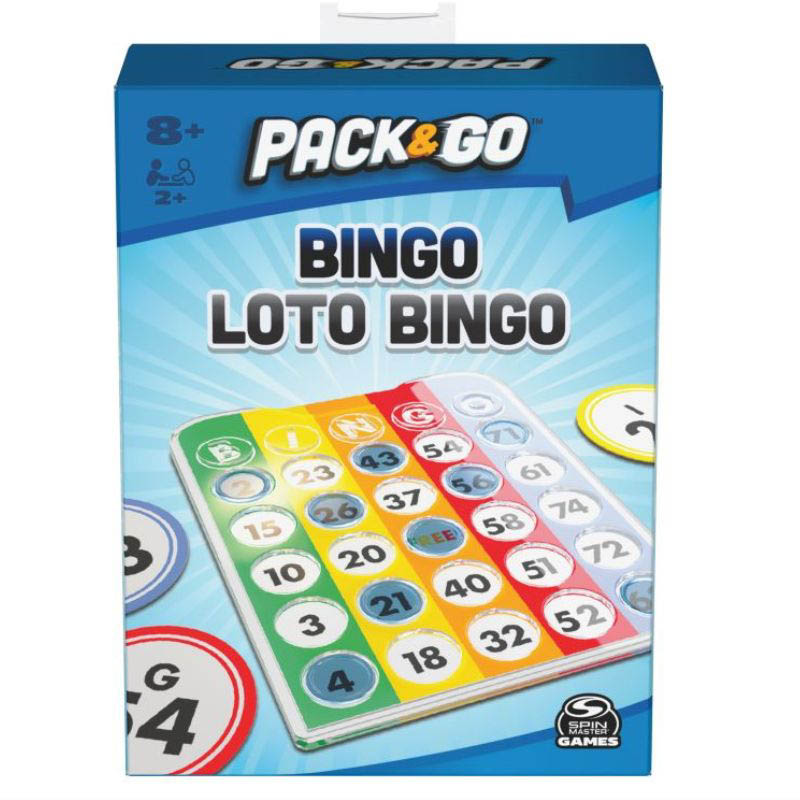 BINGO SET PACK AND GO 