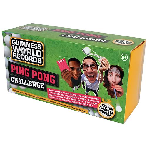 GUINNESS WORLD RECORDS PING PONG CHALLENGE