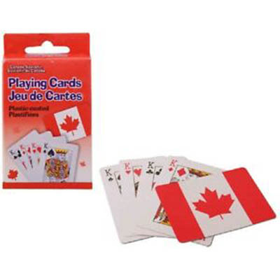 CANADA SOUVENIR FLAG PLAYING CARDS