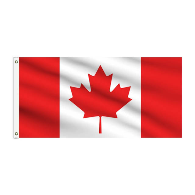 CANADA SOUVENIR FLAG 2X3FT PRINTED