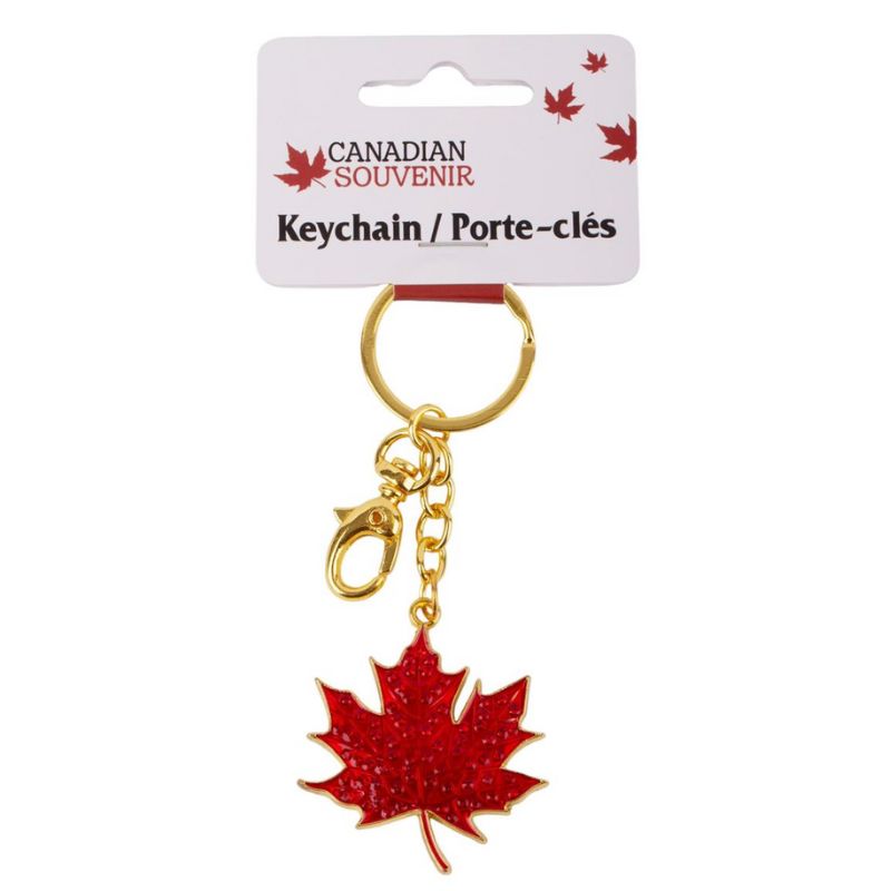 MAPLE LEAF CANADA KEY CHAIN 