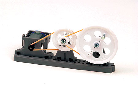 PULLEY UNIT SET motor run from 1.5 to 3v
