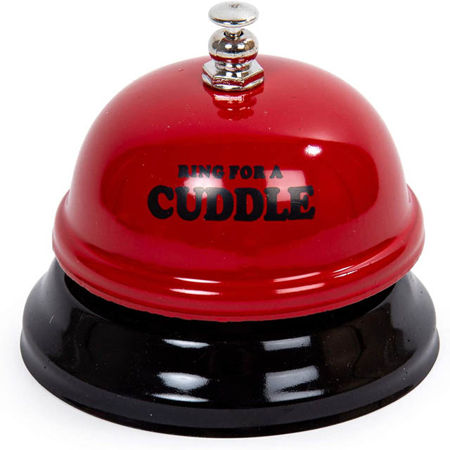 NOVELTY TABLE BELL-RED.. 