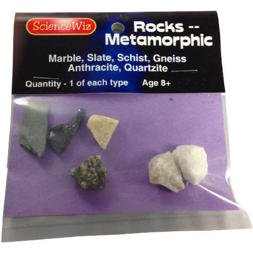 ROCKS METAMORPHIC ASSORTED TYPES