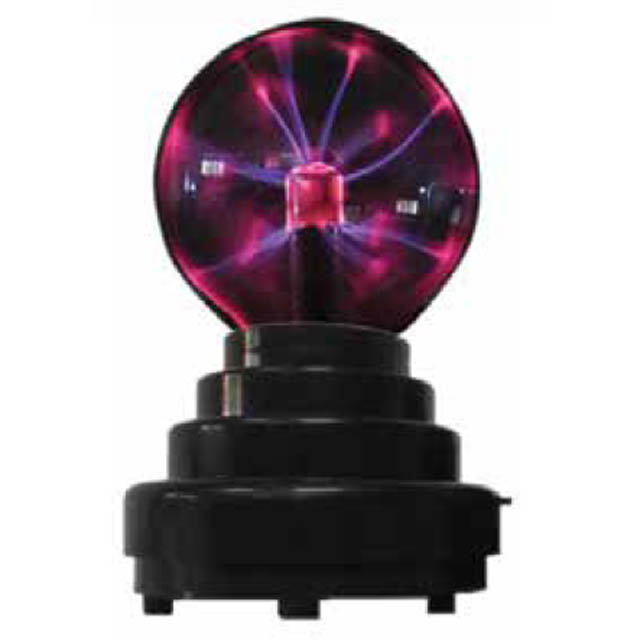 PLASMA BALL 3IN USB CORD INSIDE OR 4AAA BATT PWERED NOT INCLUDED