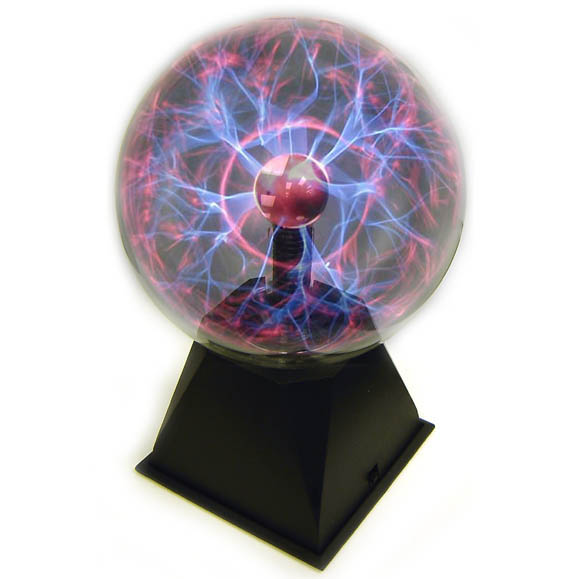 PLASMA BALL 6INCH WITH SOUND ACTIVATION