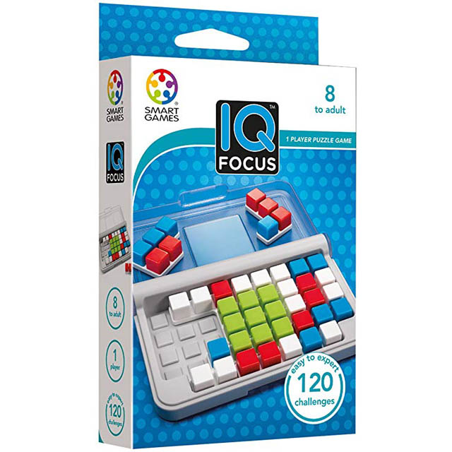IQ FOCUS 120 CHALLENGES 1 PLAYER PUZZLE GAME