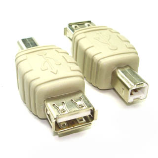 USB ADAPTER A-FEMALE TO B-MALE 