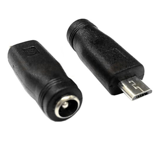 MICRO USB ADAPTER TO 2.1MM DC JACK BARREL