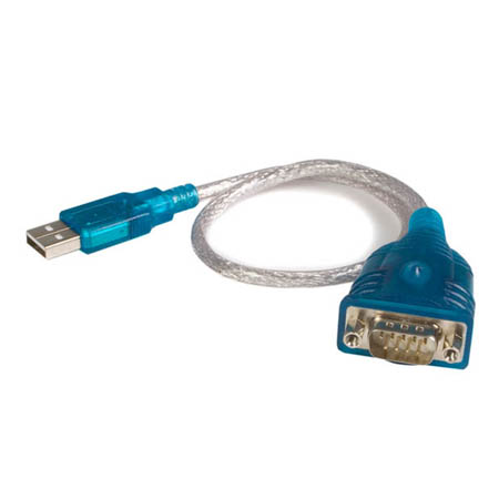 USB TO RS-232(SERIAL) ADAPTER 1F USB A TO DB9M