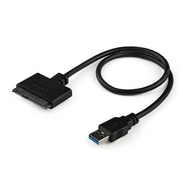 USB CABLE 3.0 A MALE TO SATA DATA & POWER COMBO 1.8FT