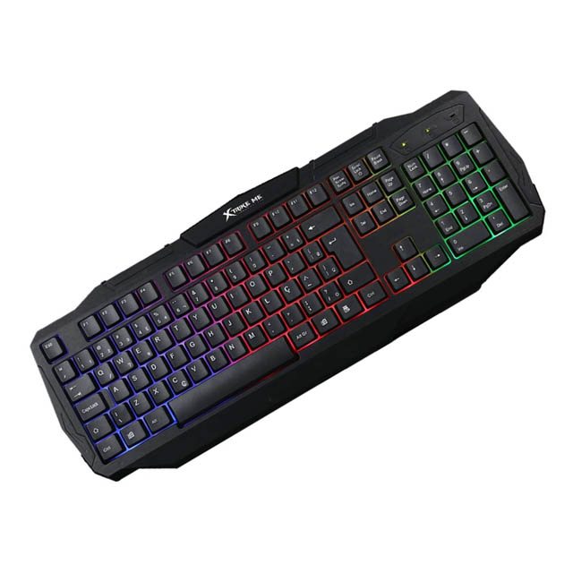 KEYBOARD GAMING USB WIRED 104KEY LUMINOUS MULTICOLOR